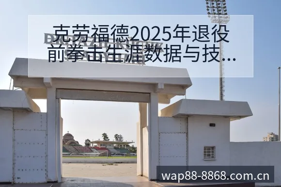 克劳福德2025年退役前拳击生涯数据与技术特点战术价值深 - 8868体育